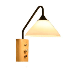 Nordic solid wood energy saving wall lamp For Home Decoration